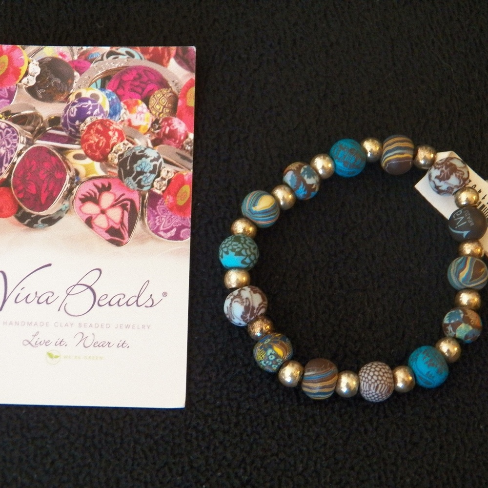 Viva Beads Stretch Slip-On Bracelet